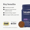 image:imagePetLab Co Probiotics for Dogs Support Gut Health Occasional Diarrhea Digestive Health amp Seasonal Allergies  Salmon Flavor  30 Soft Chews  Pack of 3Salmon